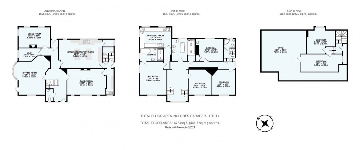 Floorplans For 37 Castlemaine Avenue, South Croydon, CR2