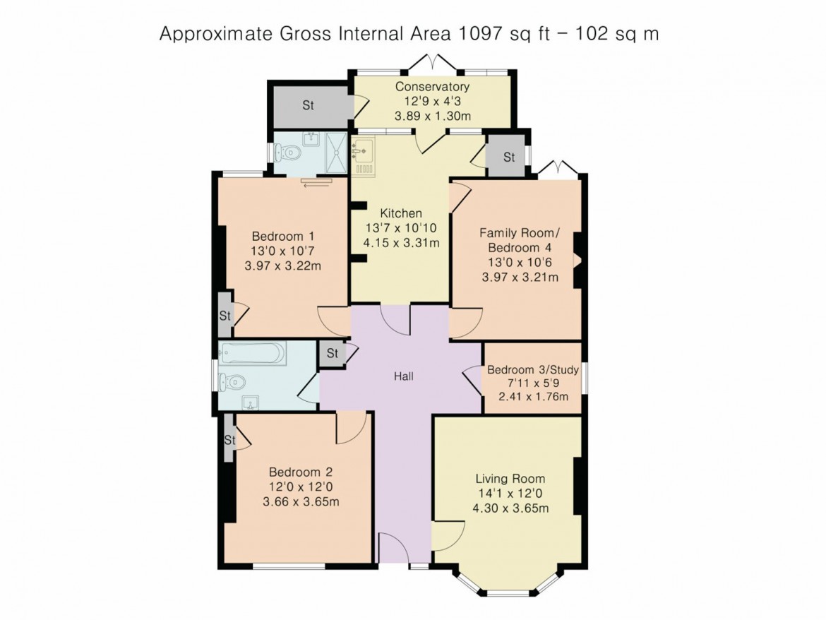 Floorplans For Addiscombe Road, Croydon, CR0