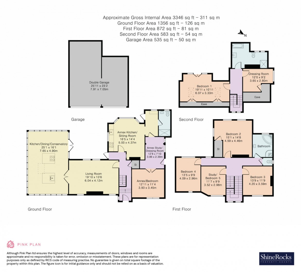 Floorplans For Riddlesdown Road, Purley, CR8