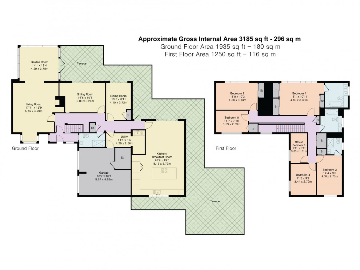 Floorplans For Mapledale Avenue, Whitgift Estate, CR0