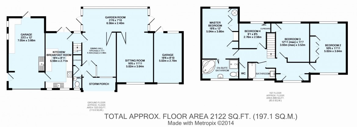 Floorplans For Upfield, Whitgift Est Croydon, Surrey