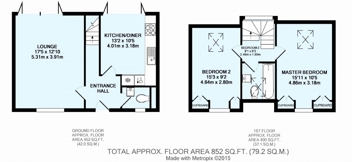 Floorplans For Court Hill, Sanderstead, Surrey