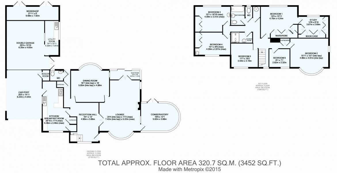 Floorplans For Woodland Way (HIST), Purley, Surrey