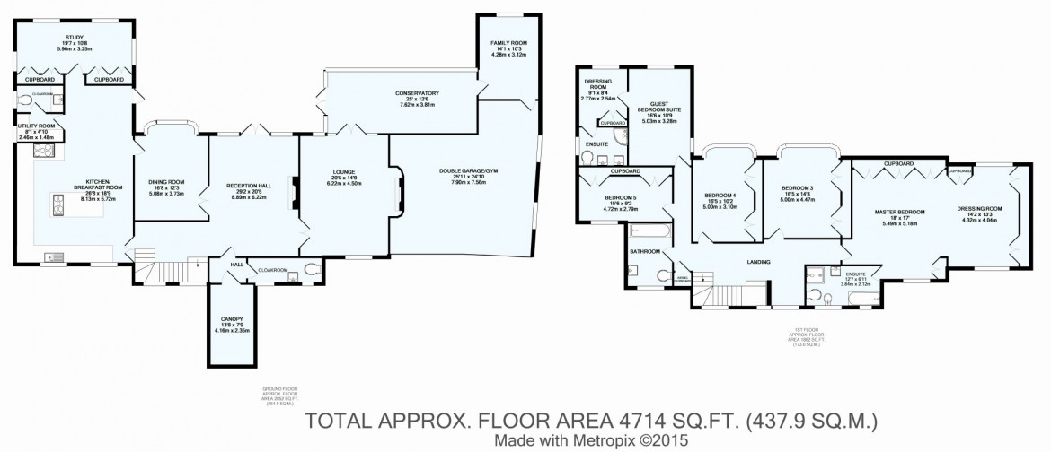 Floorplans For The South Border, West Purley, Webb Estate, Surrey