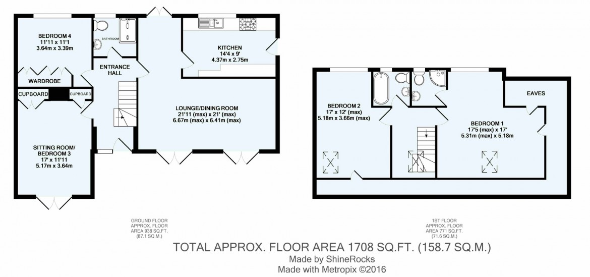 Floorplans For Grovelands Road, West Purley, Surrey