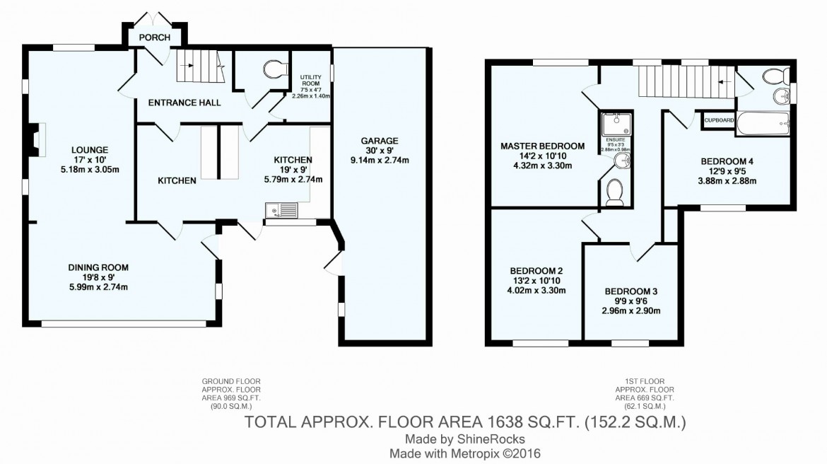 Floorplans For Woodside Road, West Purley, Surrey