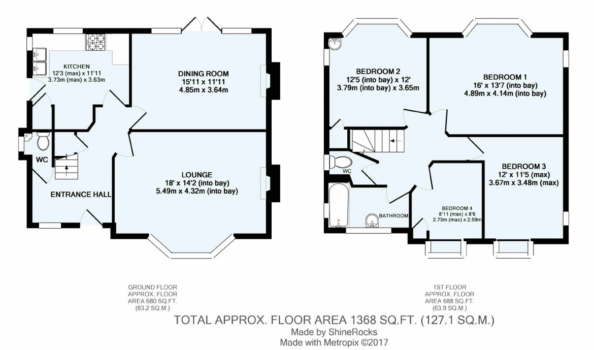 Floorplans For Peaks Hill, Purley, Surrey