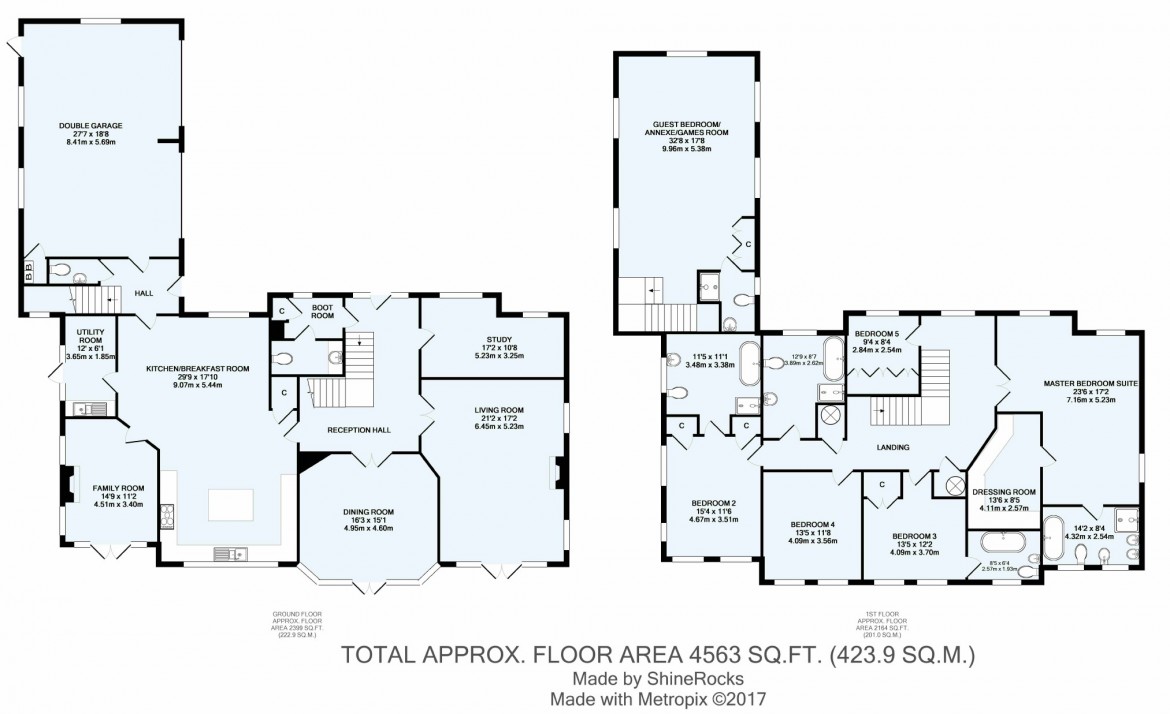 Floorplans For West Parkside, Warlingham, Surrey