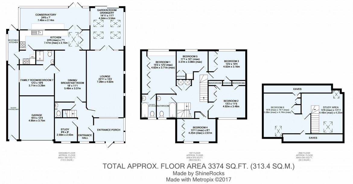 Floorplans For Onslow Gardens, Sanderstead, Surrey