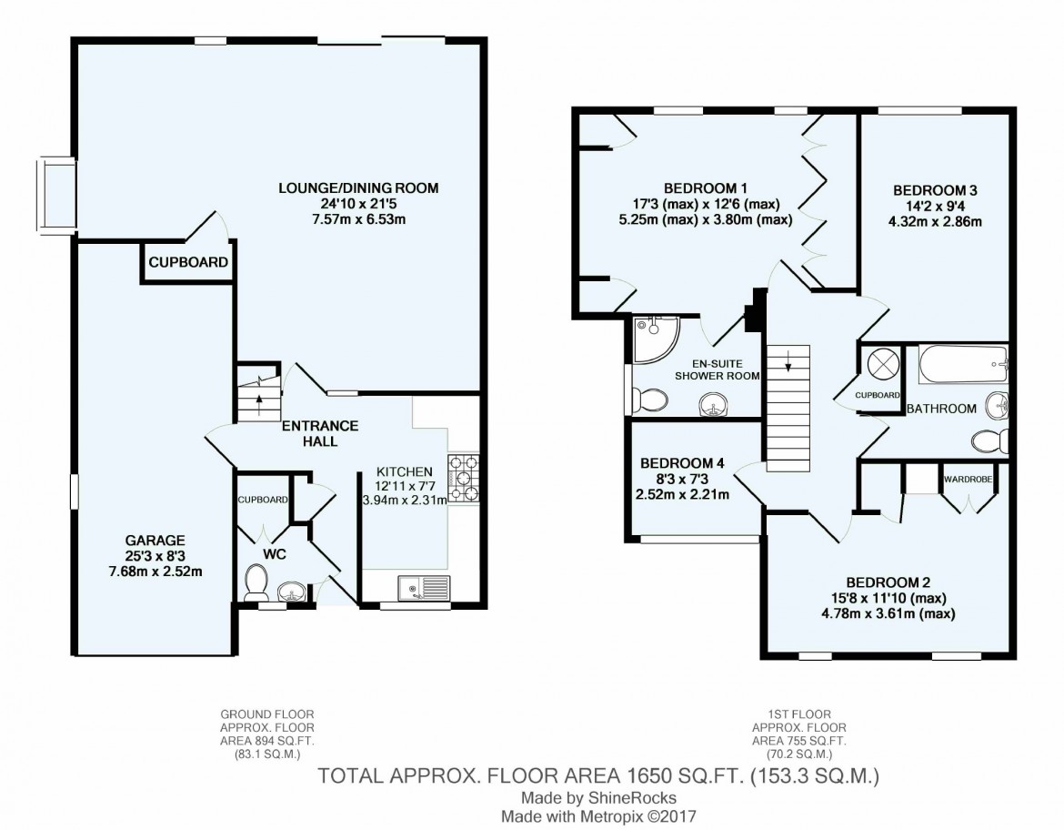 Floorplans For Reynolds Way, Croydon