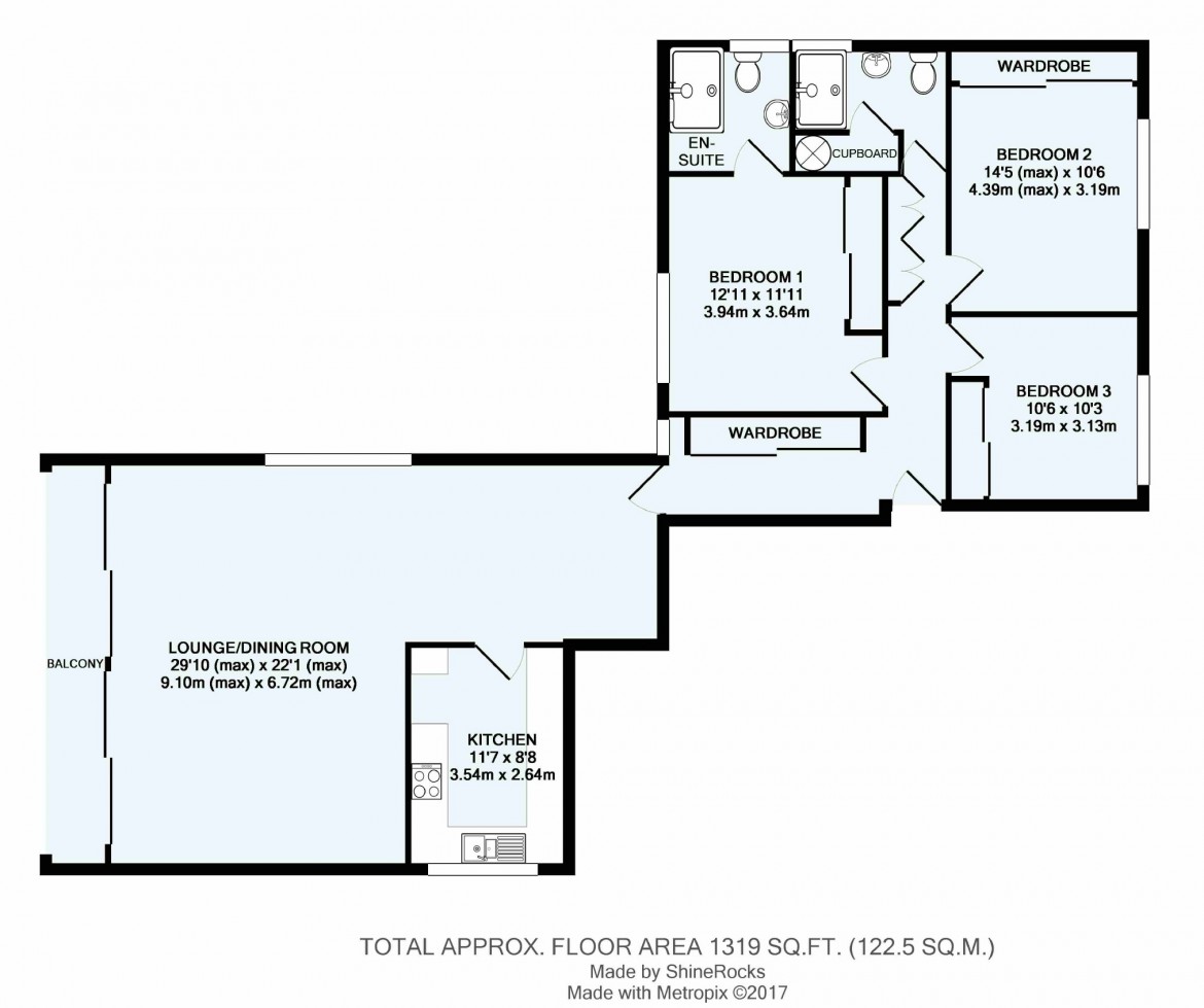 Floorplans For Coombe Road, Croydon