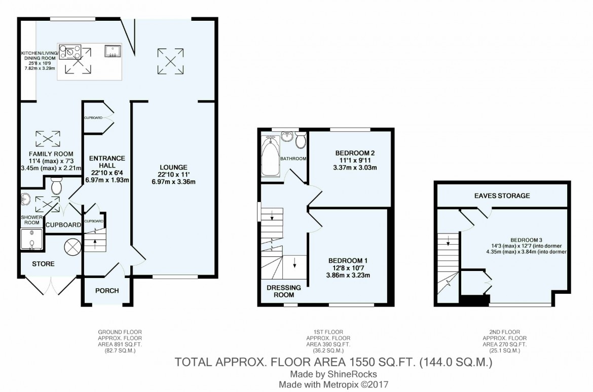 Floorplans For Hamilton Way, South Wallington, Surrey