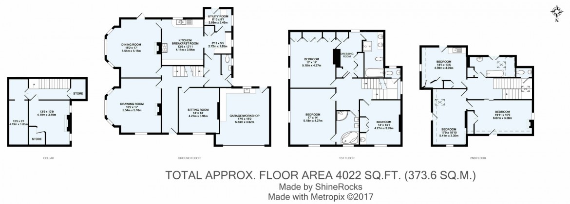 Floorplans For Welcomes Road, Kenley, Surrey