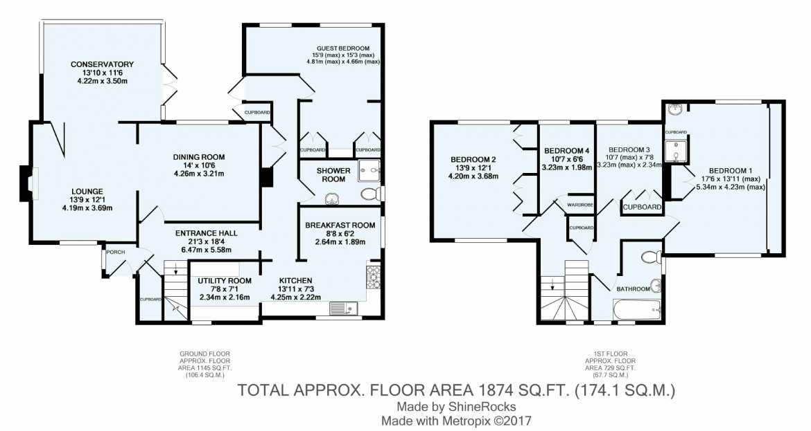 Floorplans For Brancaster Lane, Purley, Surrey