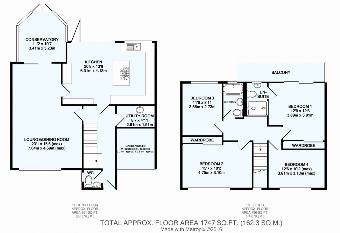 Floorplans For Paul Gardens, East Croydon, Surrey