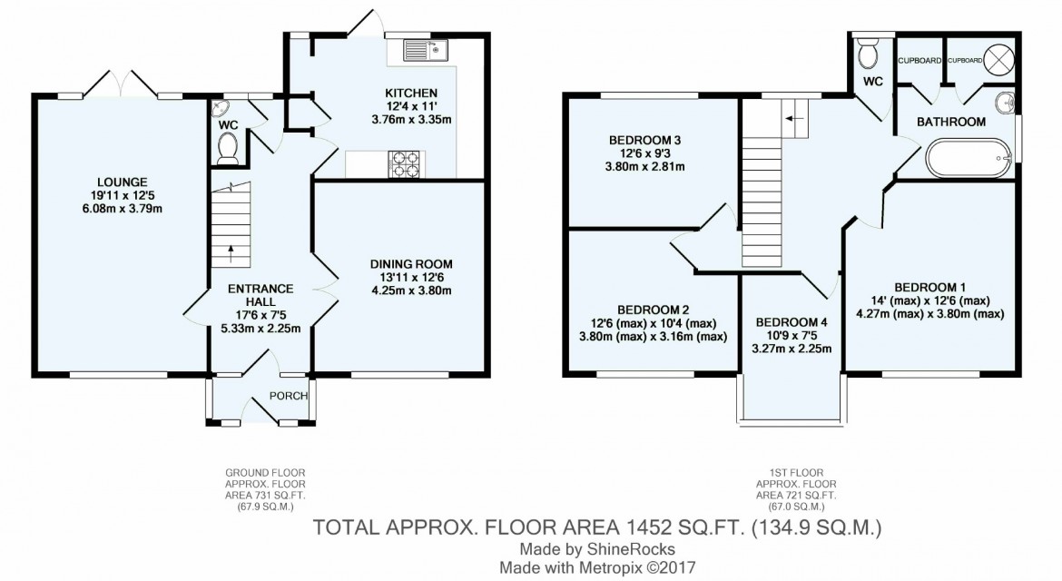 Floorplans For The Ridge Way, Sanderstead