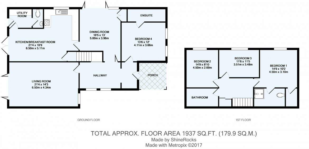 Floorplans For Peaks Hill, Purley, Surrey