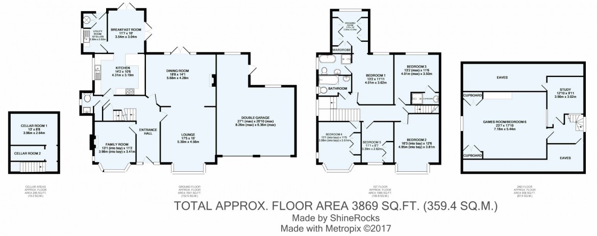 Floorplans For Farm Lane, Purley, Surrey