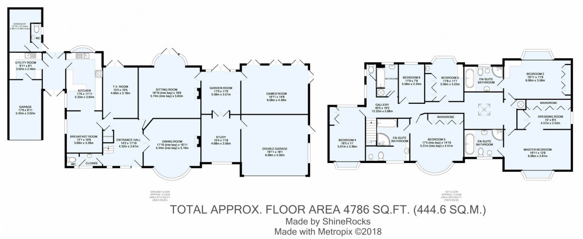 Floorplans For The Ridge, Purley, Surrey