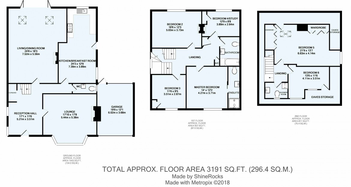 Floorplans For Russell Hill, Purley, Surrey