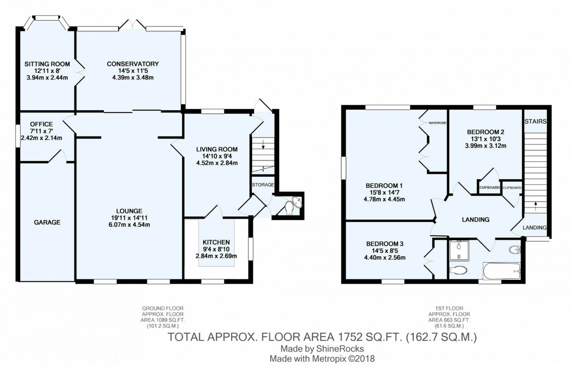 Floorplans For Farm Lane, Purley, Surrey