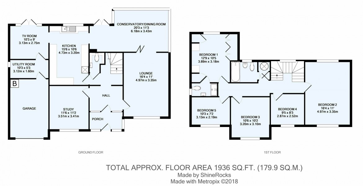 Floorplans For Coningsby Road, South Croydon, Surrey