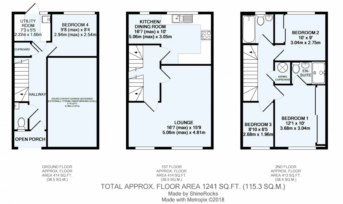 Floorplans For Spindlewood Gardens, Croydon, Surrey