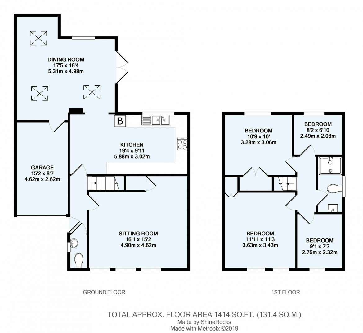 Floorplans For Great Woodcote Park, Purley, Surrey