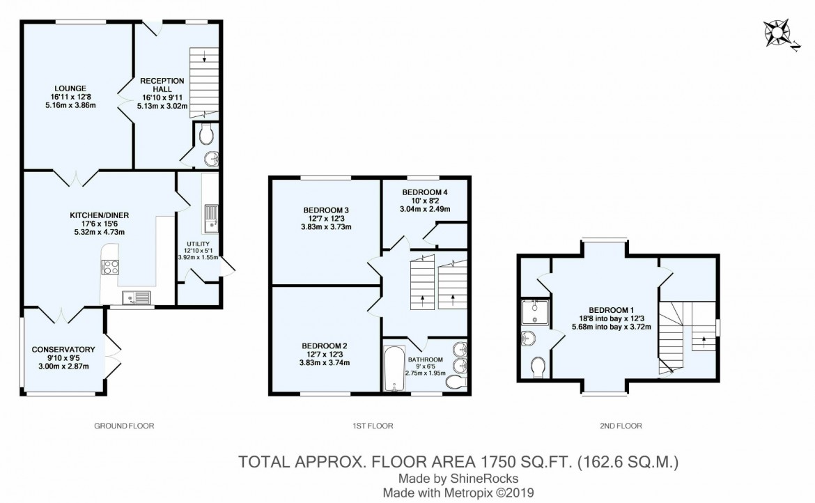 Floorplans For Hayes Lane, Kenley, Surrey