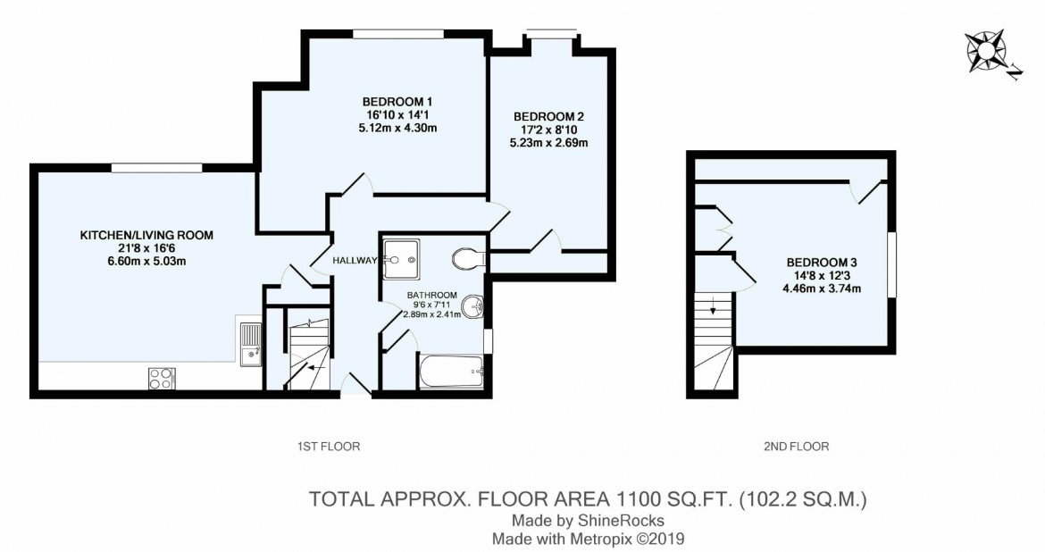 Floorplans For Hayes Lane, Kenley, Surrey