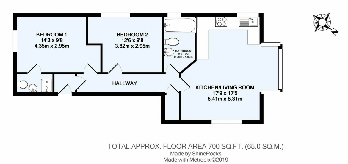 Floorplans For Hayes Lane, Kenley, Surrey