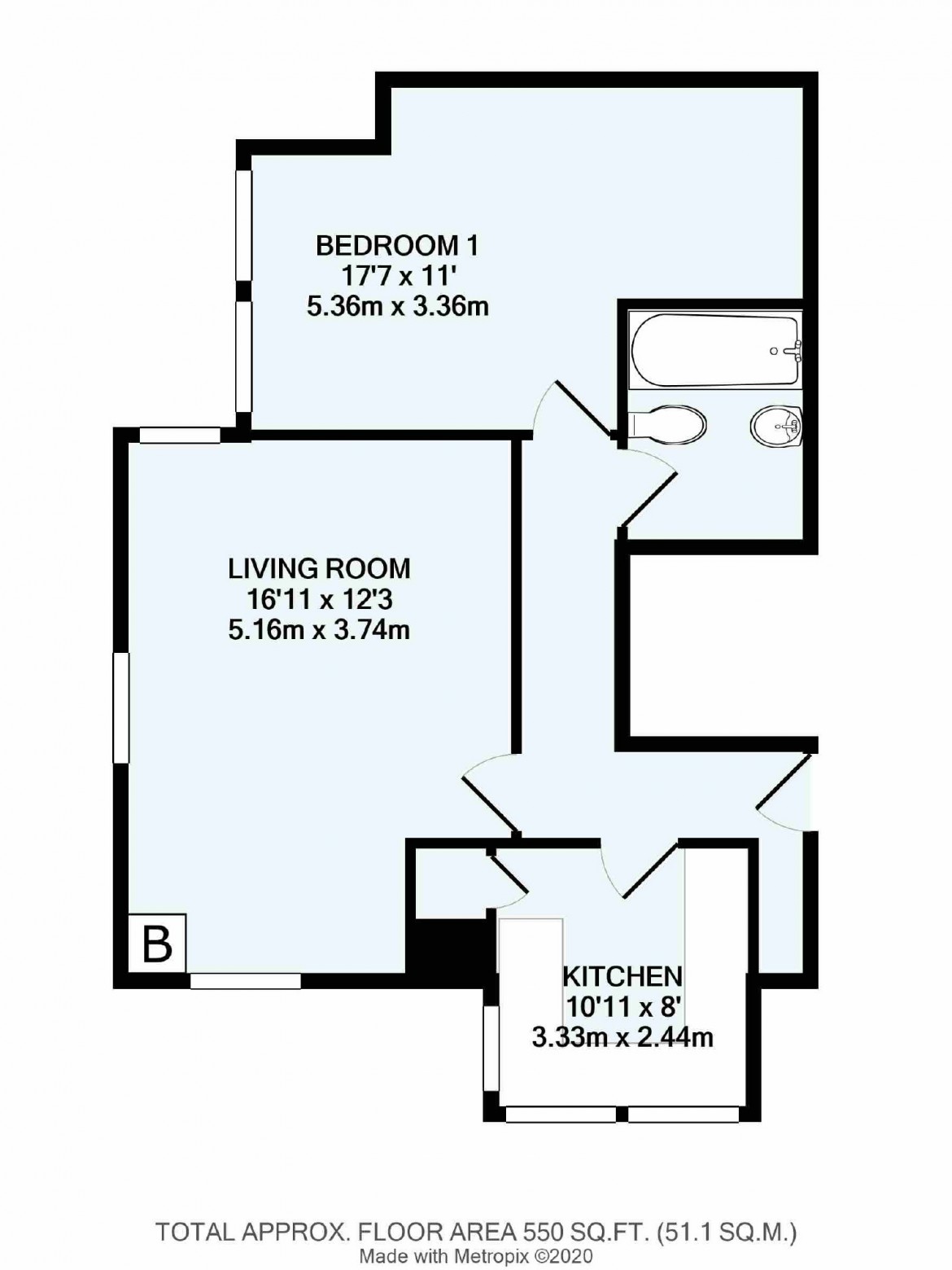 Floorplans For Welcomes Road, Kenley, Surrey