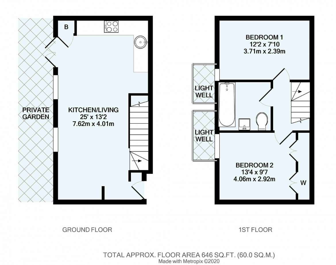 Floorplans For Welcomes Road, Kenley, Surrey