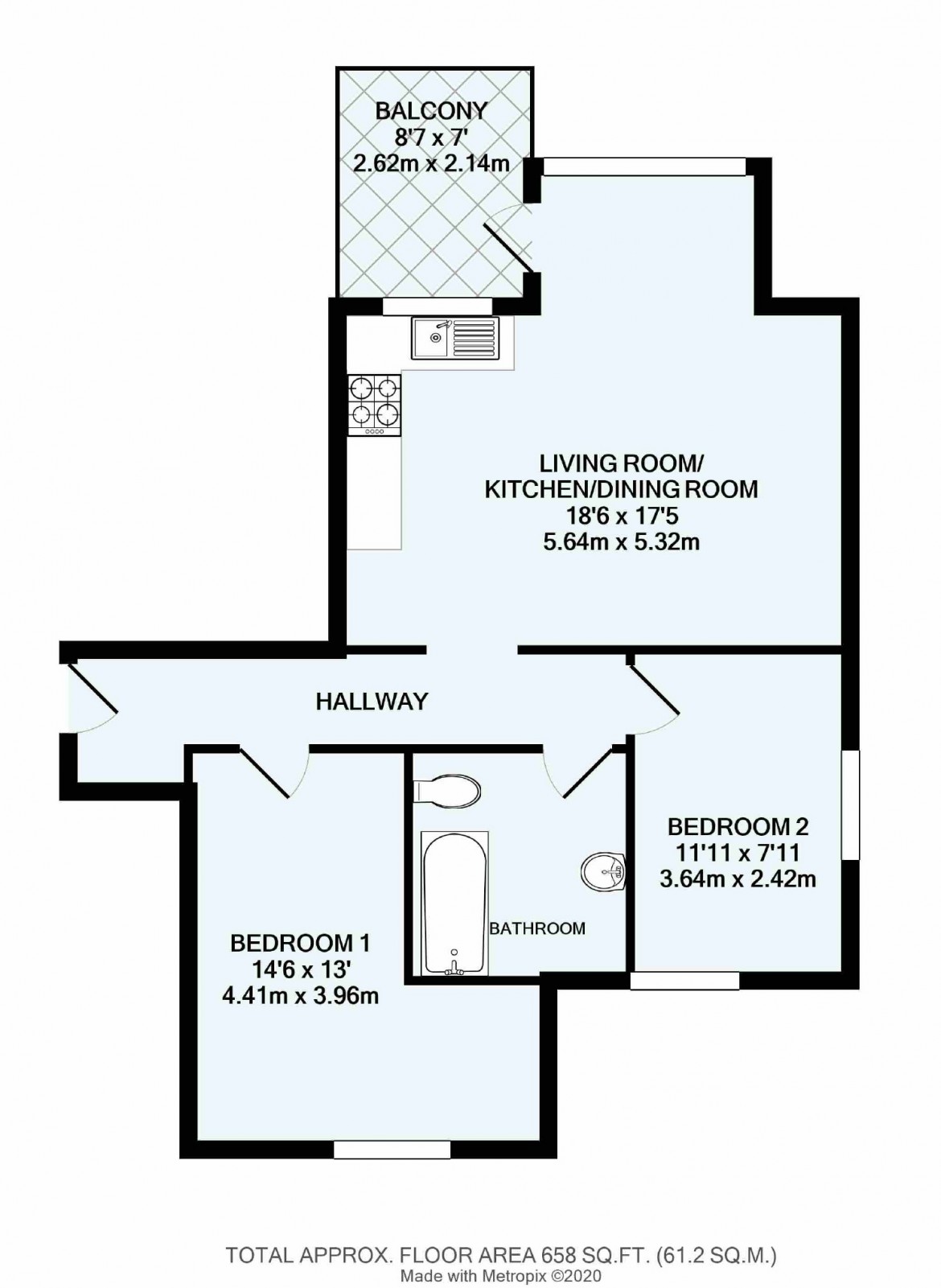 Floorplans For West Hill, Sanderstead, South Croydon, Surrey