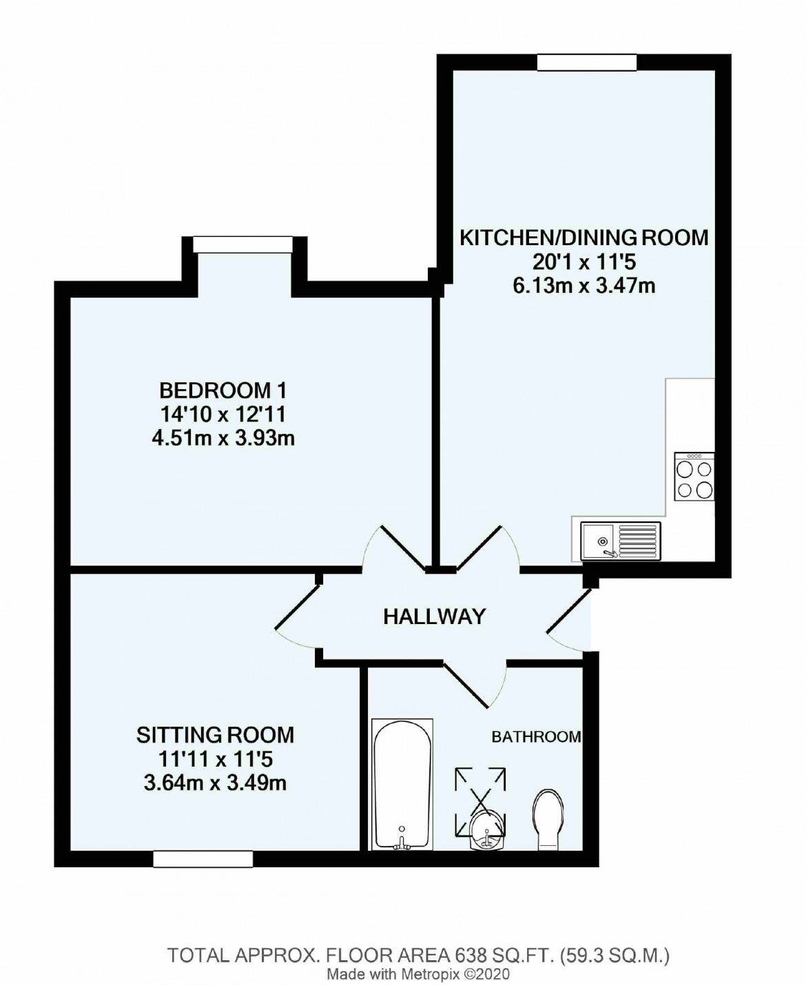 Floorplans For West Hill, Sanderstead, South Croydon, Surrey