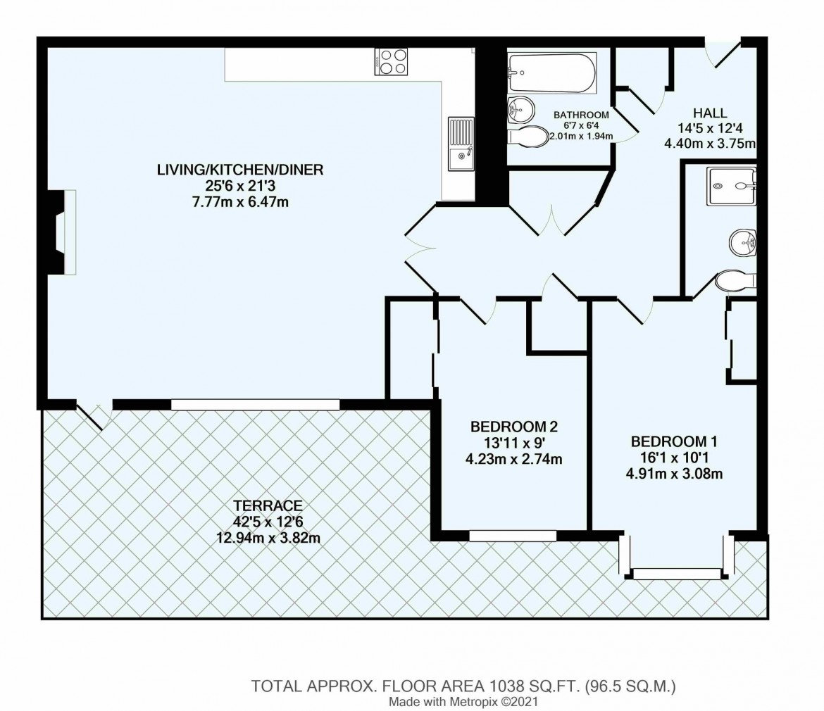 Floorplans For Addington Road, Haven House, CR2