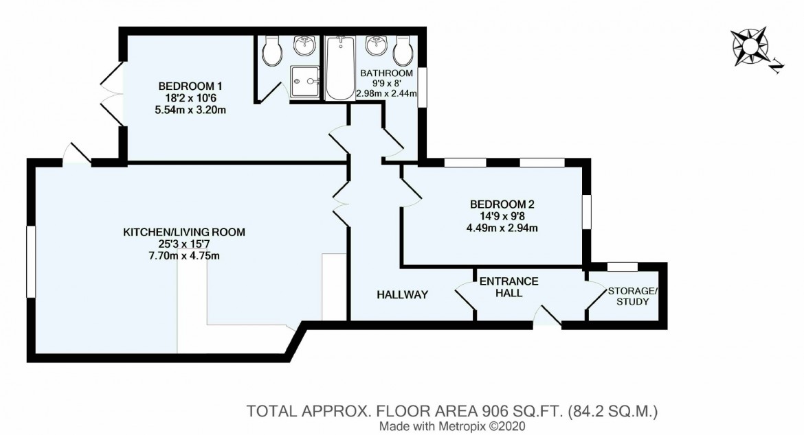 Floorplans For Hayes Lane, Kenley, Surrey