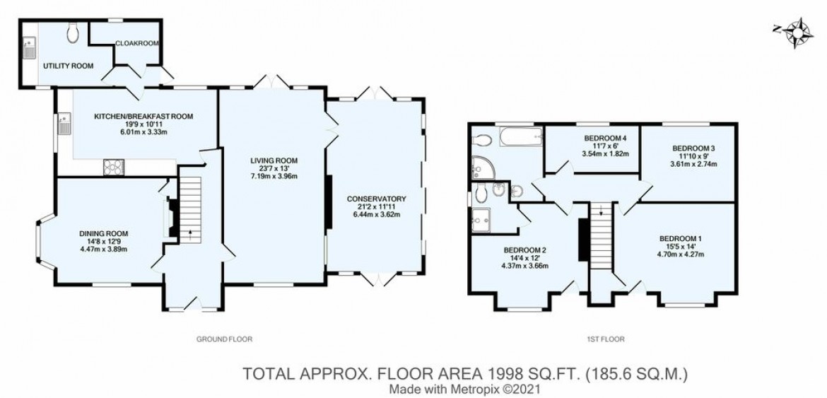 Floorplans For Westhall Road, Warlingham, CR6