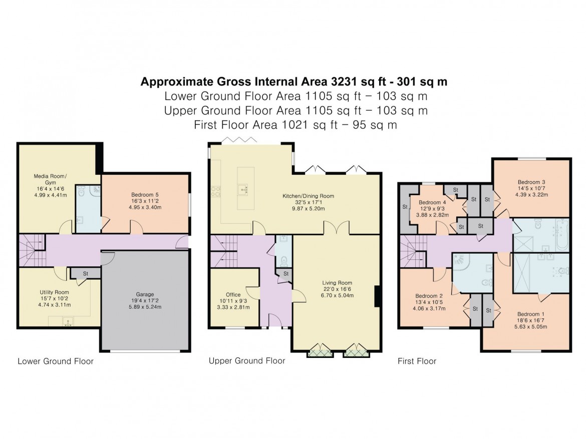 Floorplans For Chynham Place, Sanderstead, CR2
