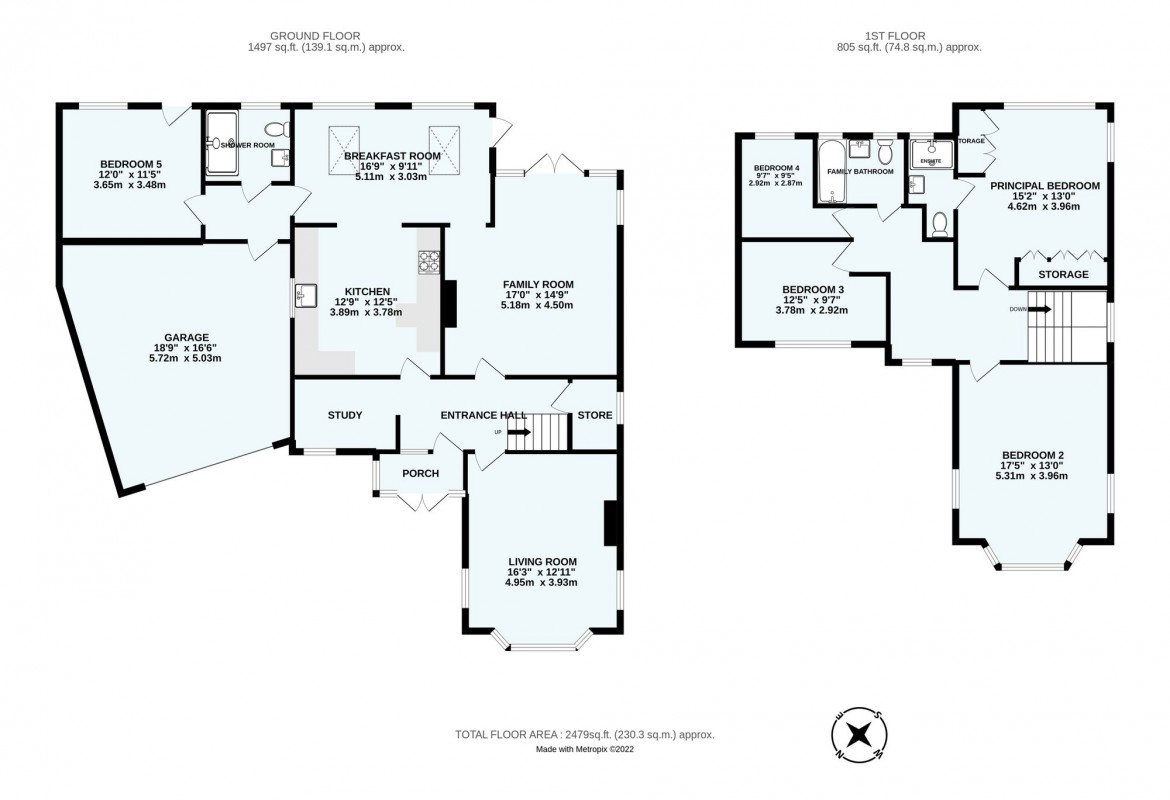 Floorplans For Witherby Close, Croydon, CR0