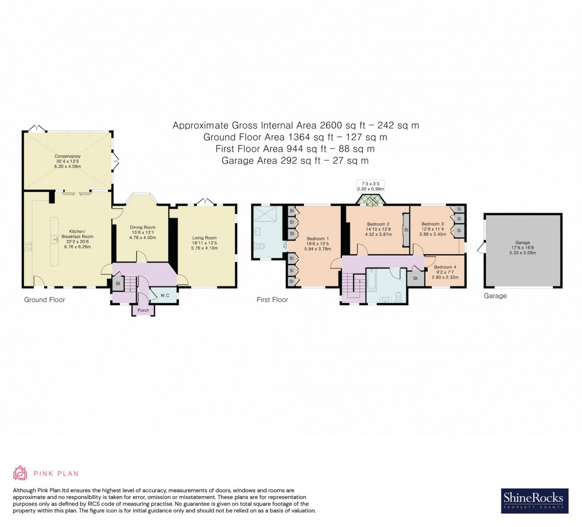 Floorplans For Manor Wood Road, Purley, CR8