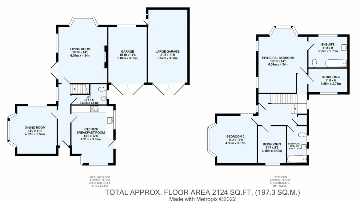 Floorplans For 68 Croham Manor Road, South Croydon, CR2