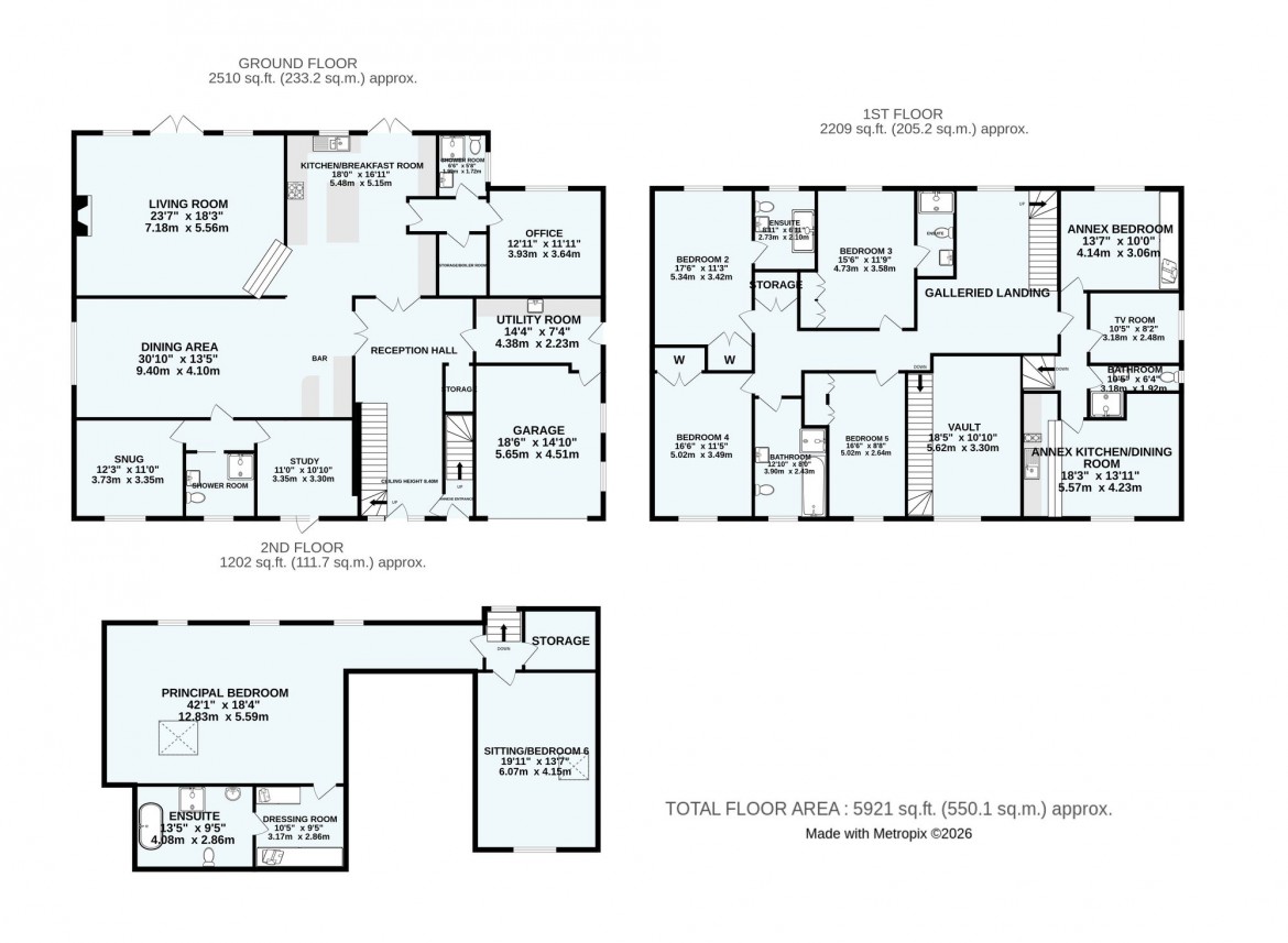 Floorplans For Kingswood Way, South Croydon, CR2