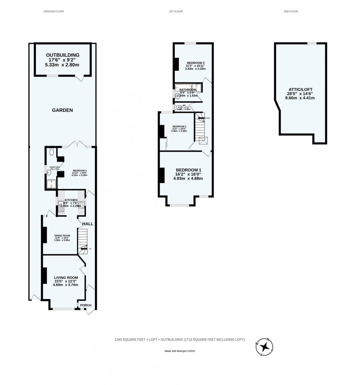 Floorplans For Elmwood Road, Croydon, CR0