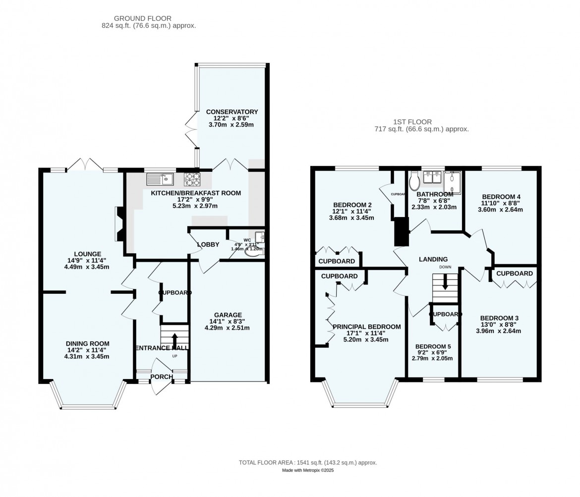 Floorplans For Crest Road, South Croydon, CR2