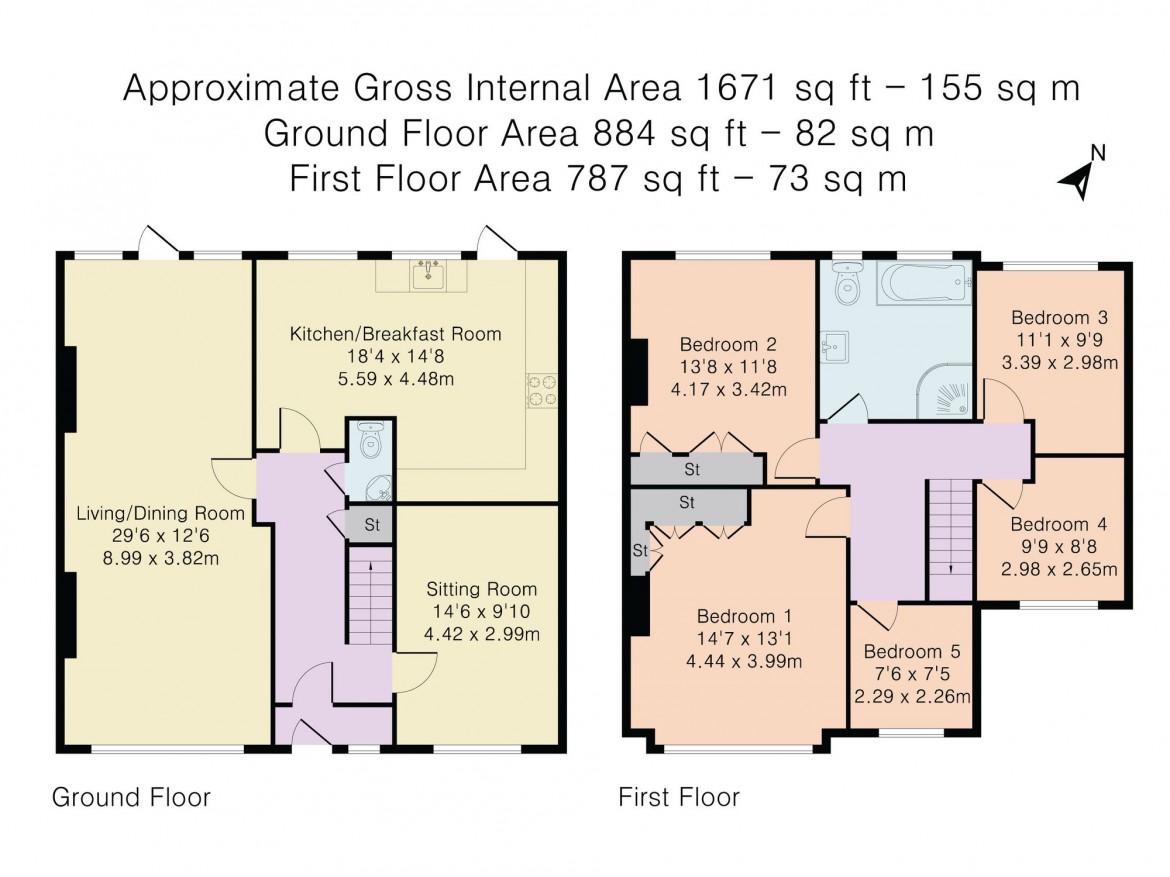 Floorplans For Mount Park Avenue, South Croydon, CR2