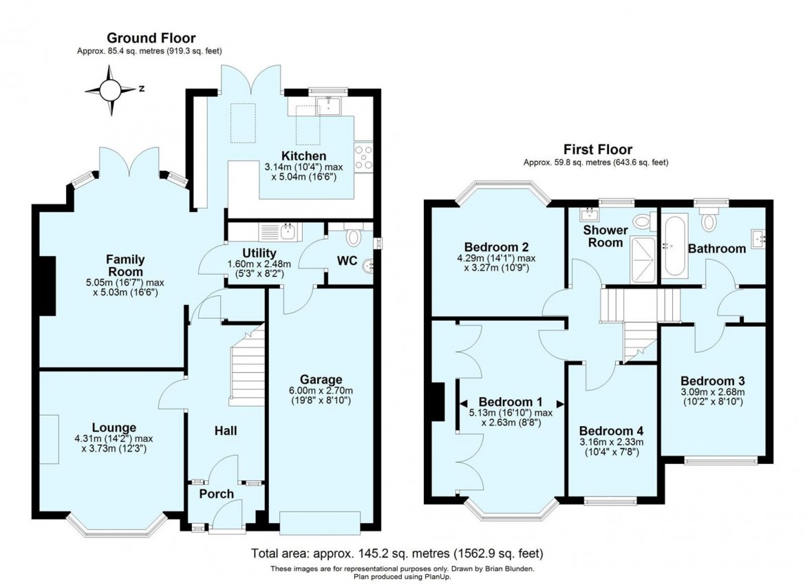 Floorplans For Dalegarth Gardens, Purley, CR8