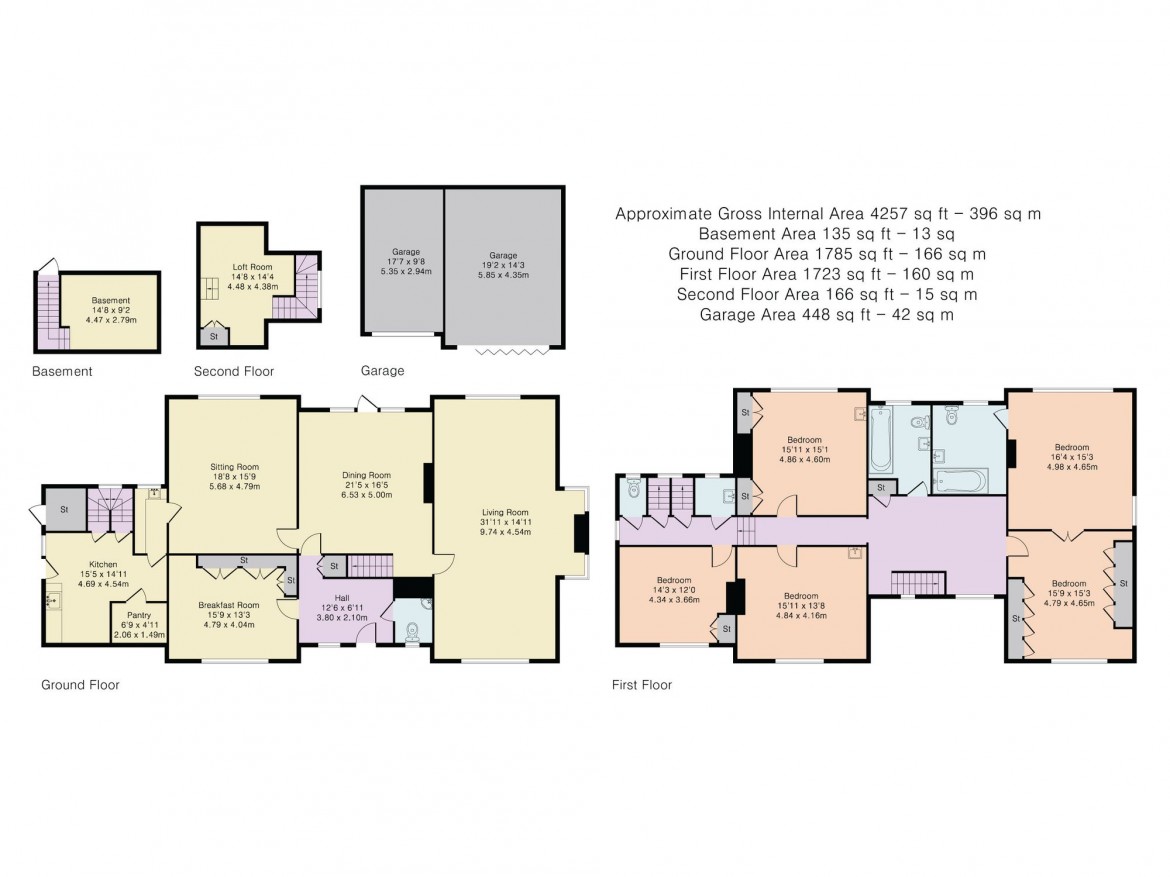 Floorplans For Silver Lane, Purley, CR8