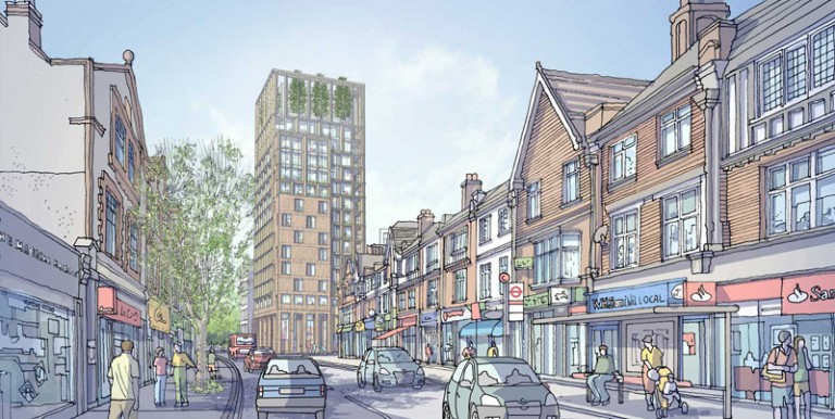 First Purley skyscraper plans revealed