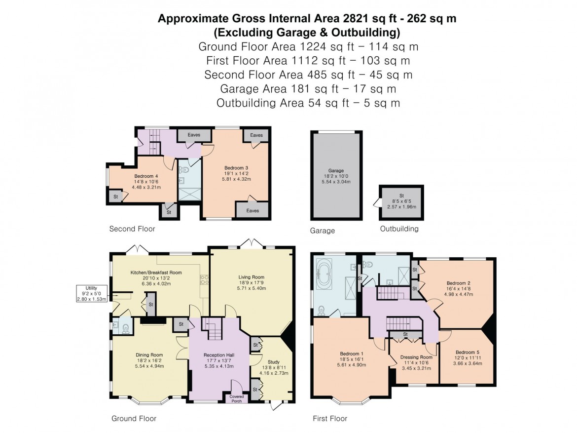 Floorplans For Monahan Avenue, Purley, CR8